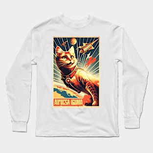 Space cat Long Sleeve T-Shirt